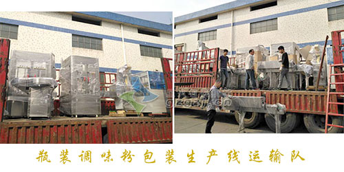 瓶裝調(diào)味粉包裝生產(chǎn)線