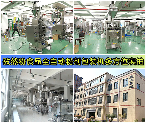 星火孜然粉食品全自動粉劑包裝機多方位展示圖