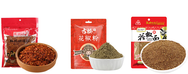 全自動粉劑包裝機械加工設備樣品圖